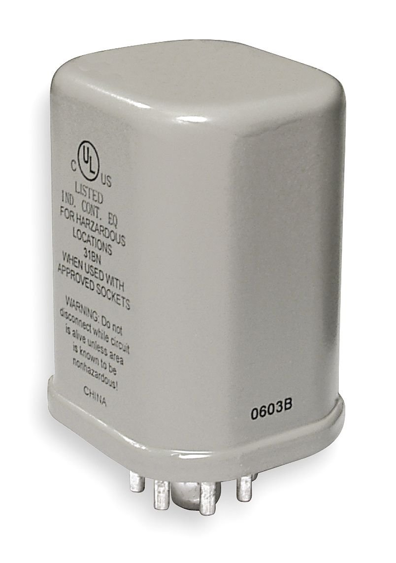 Hermetically Sealed Relay 8-Pin 24V DC SPDT Power Relay - Ideal for Industrial Control, Automotive, and HVAC Applications
