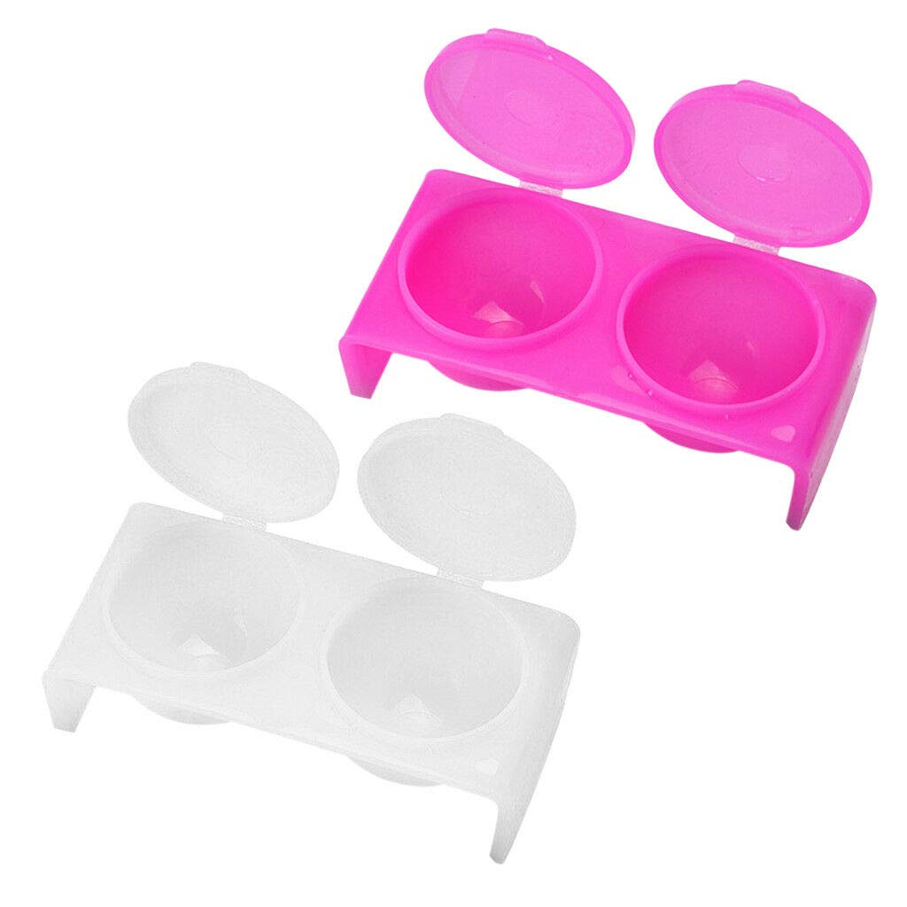 2 Pack Professional Nail Art Pen Set with Brush, Polish & Cleaning Cups - Perfect for DIY Manicures, Nail Art Designs & Salon Use