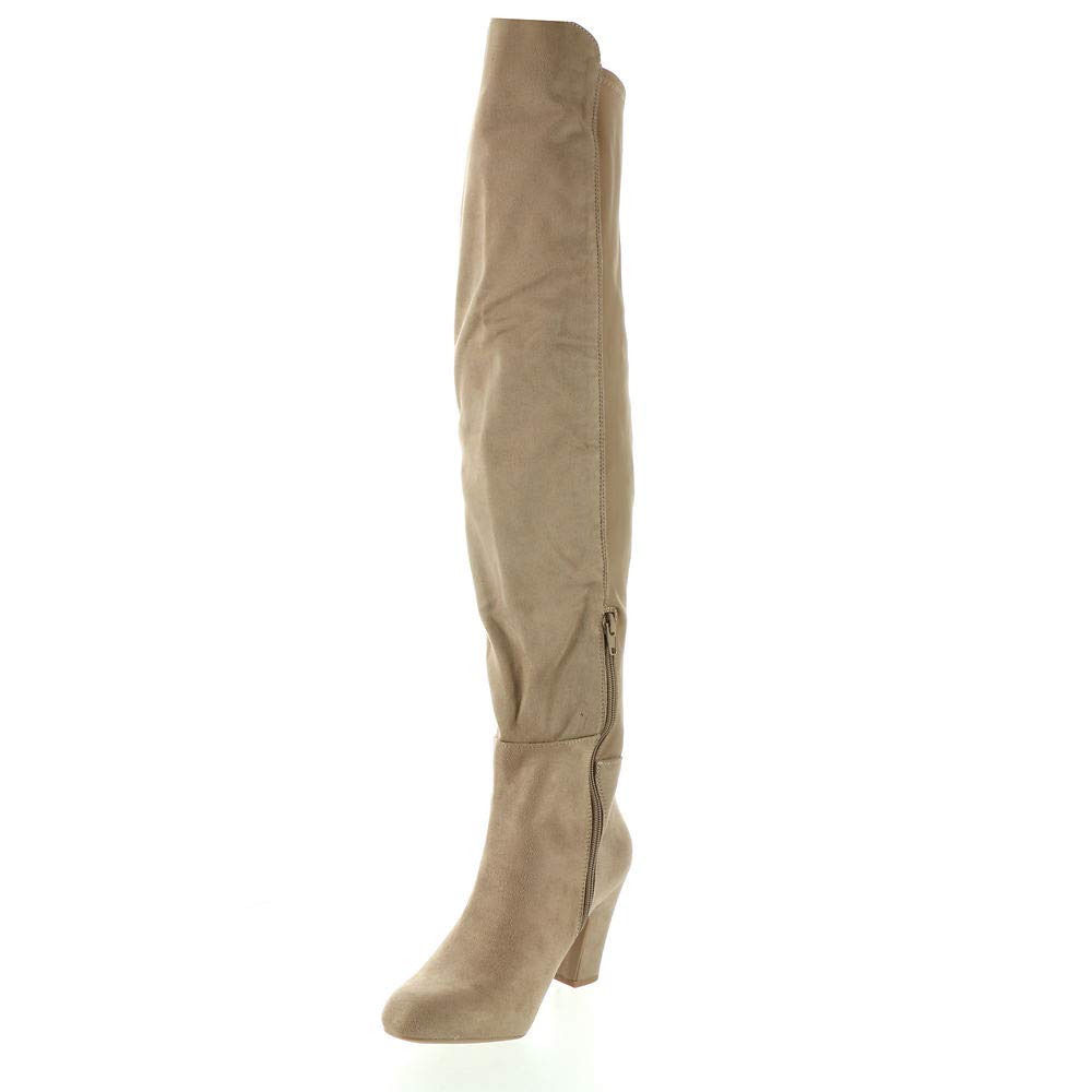 Chinese Laundry Women's Canyons Over The Knee Boots - Stylish Thigh High Boots for Fall & Winter Fashion, Date Night & Party Wear