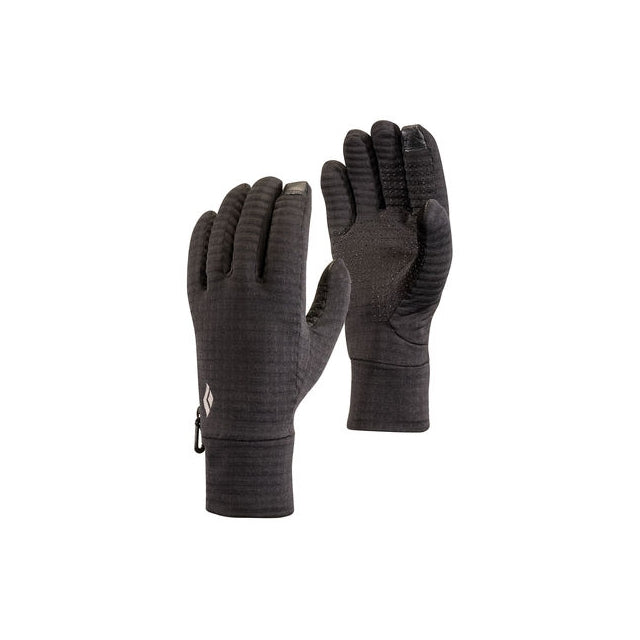 Lightweight GridTech Fleece Gloves for Men & Women - Warm Winter Touchscreen Gloves for Running, Hiking & Outdoor Activities