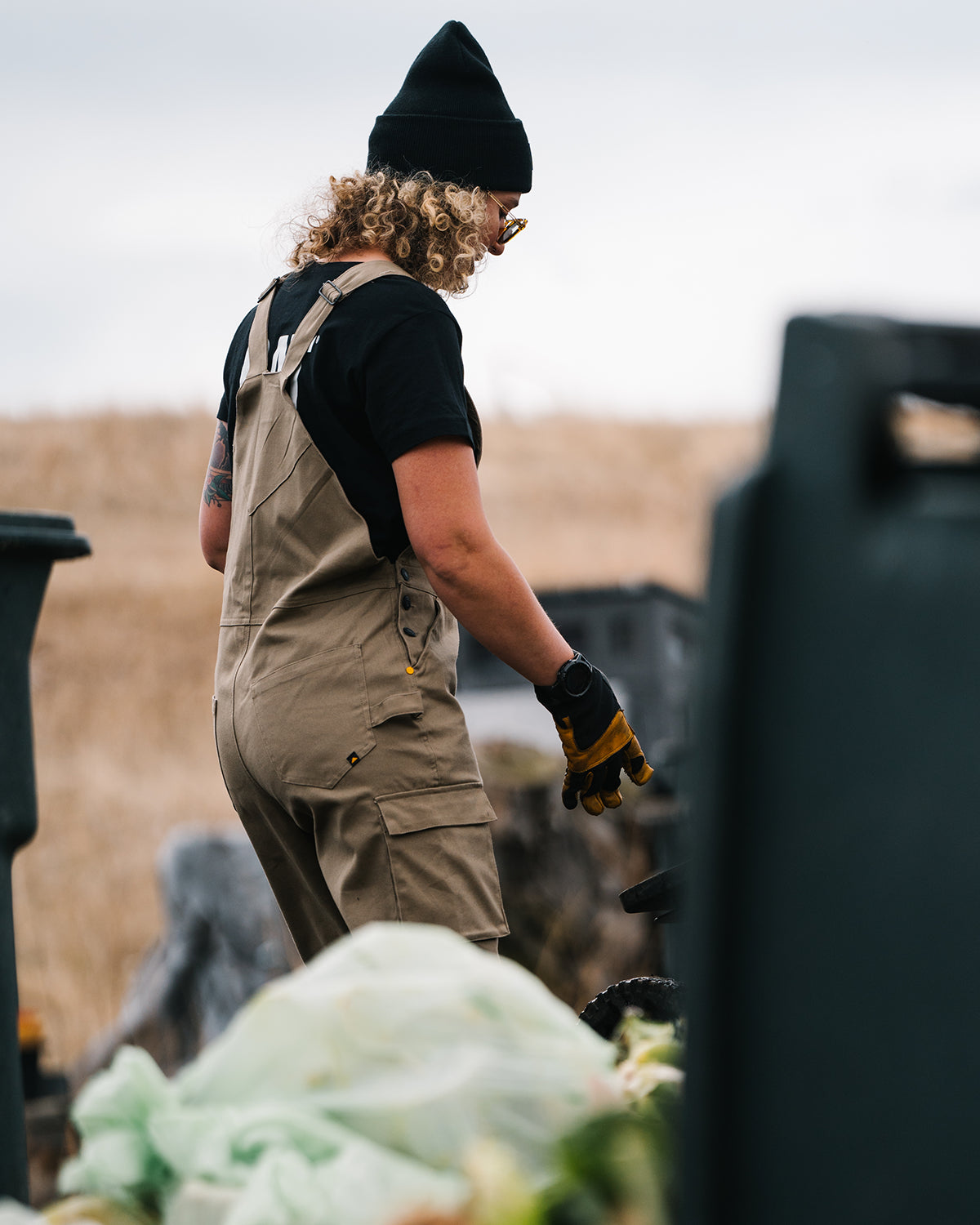 Women's Stretch Canvas Utility Overalls - Durable & Comfortable Workwear for Gardening, DIY Projects & Casual Outfits