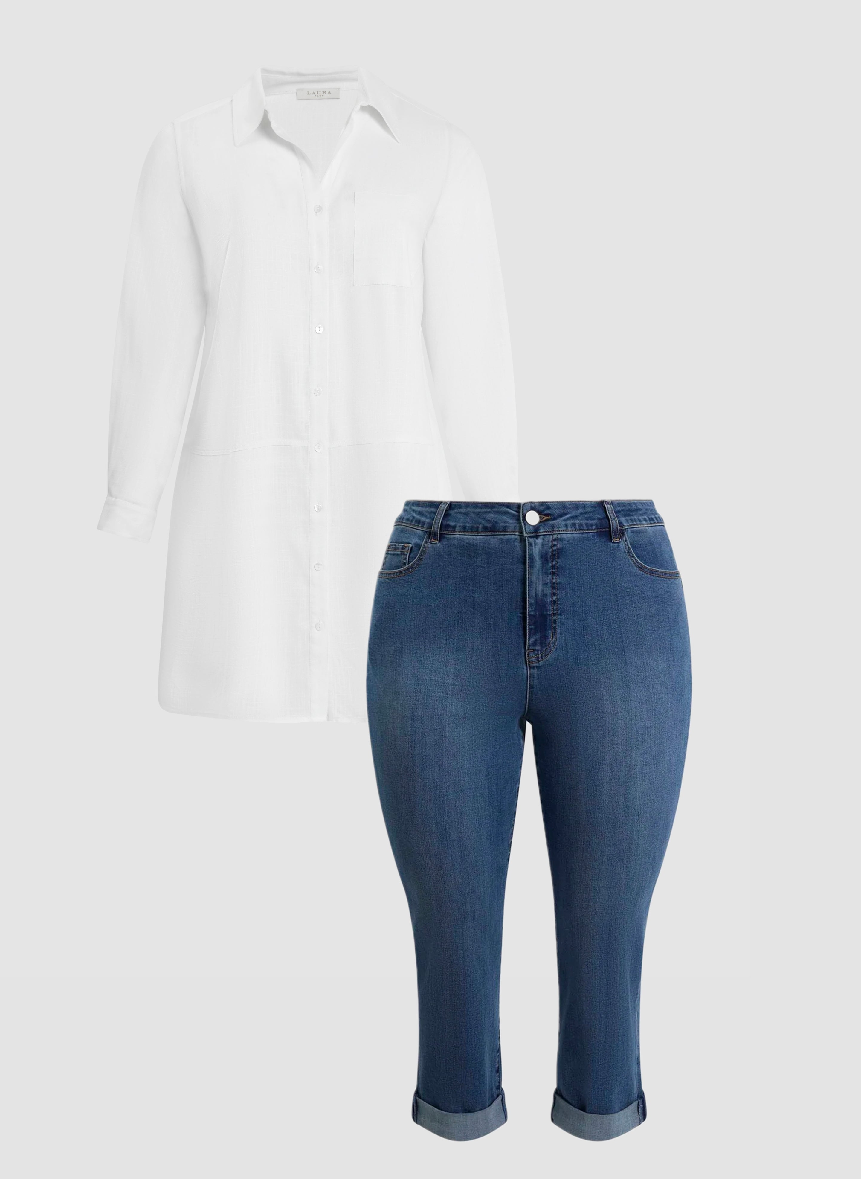 Stylish Denim Duo A5010336 0800 111 Look6 - Perfect for Casual Outfits and Everyday Wear