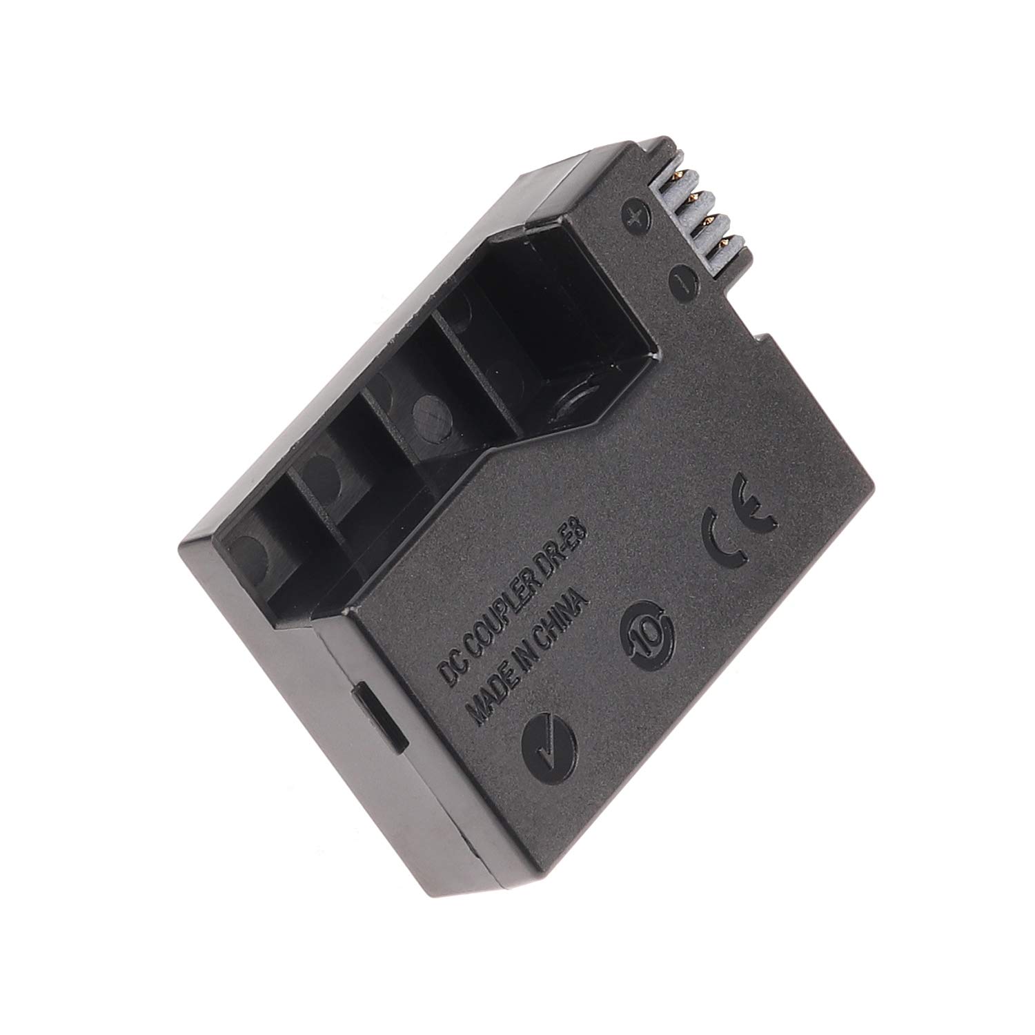 LP-E8 Dummy Battery DC Coupler Adapter for Canon EOS 550D 600D 650D 700D Kiss x7i x6 x5 x4 DSLR Cameras - Continuous Power Supply for Studio Photography & Video Recording
