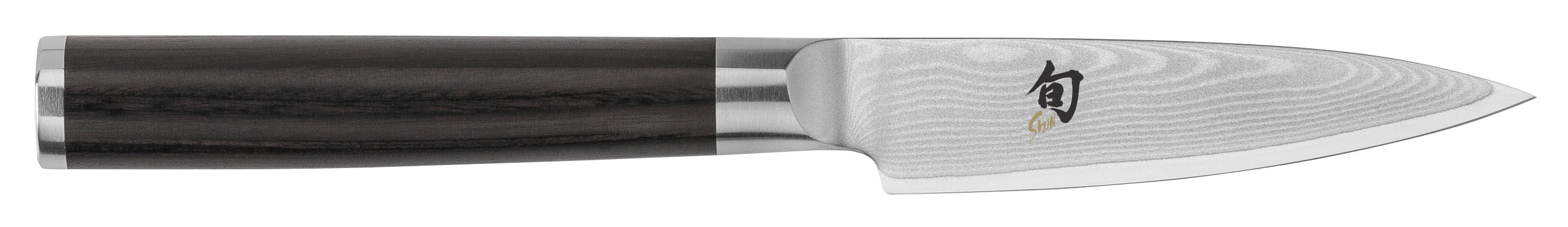 Shun Classic Paring Knife - 3.5 Inch Japanese Stainless Steel Blade - Precision Kitchen Knife for Peeling, Slicing & Garnishing - Perfect for Fruits, Vegetables & Detailed Culinary Work