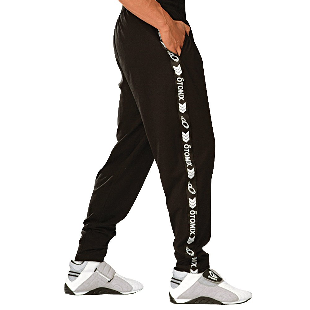 Otomix Men's Signature Stripe Loose-Fit Workout Pants - Gym Training, Martial Arts & Casual Wear for Active Lifestyles