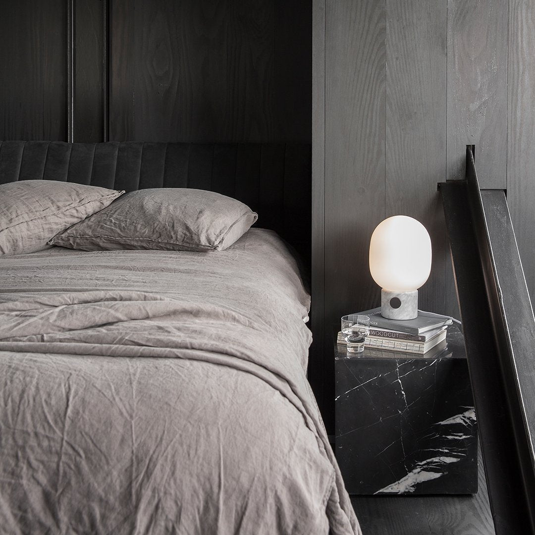 Wagell Jwda Modern LED Table Lamp - Adjustable Brightness, Touch Control, USB Charging - Perfect for Bedroom, Living Room, Office & Study Desk Lighting