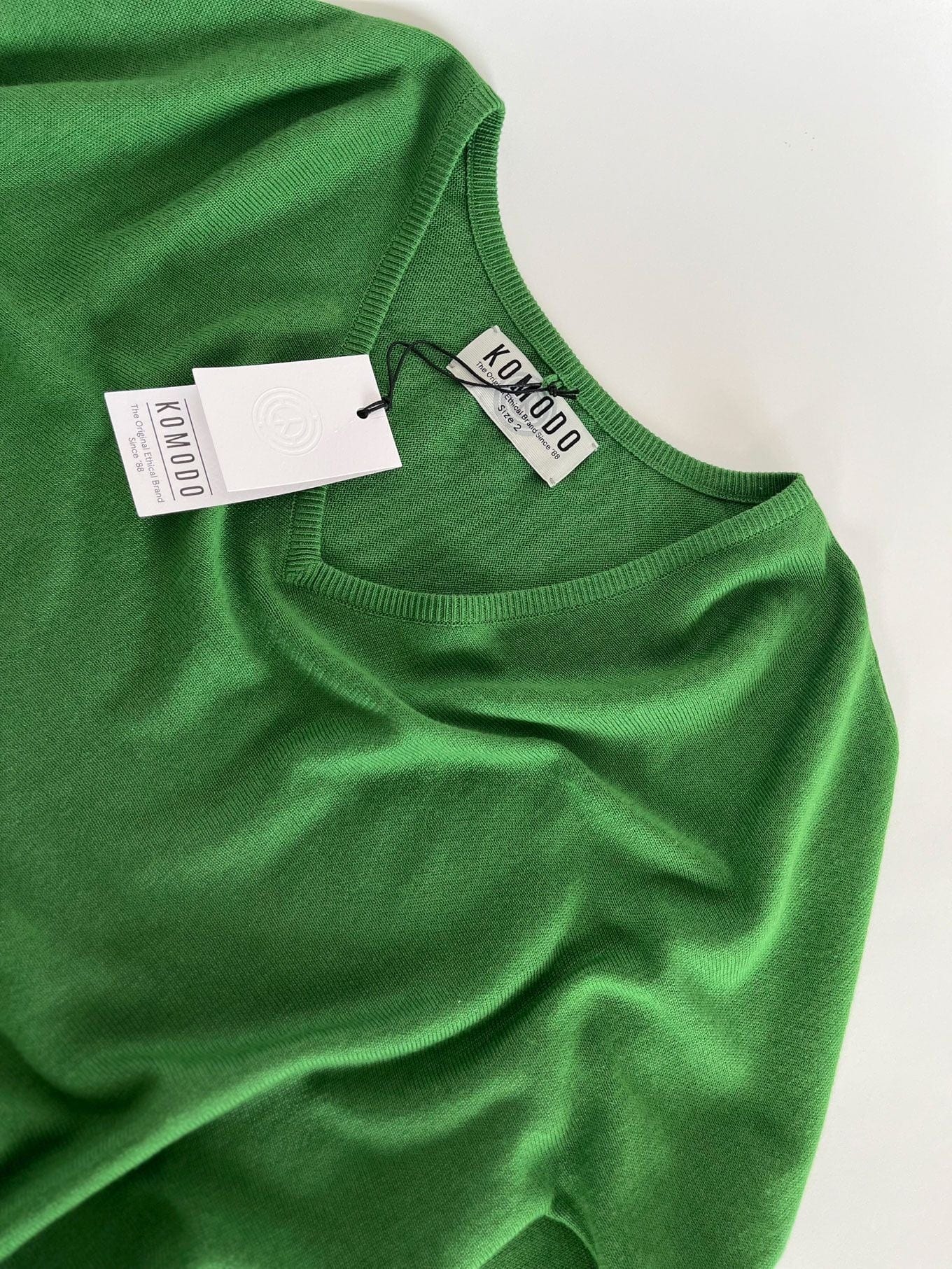 Clover Women's Cotton Tencel Jumper Dress | Soft & Breathable Casual Wear | Jungle Green | Perfect for Spring Outfits & Summer Vacations