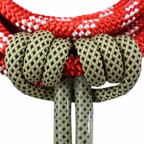 **Red-3 2-in-1 Prusik Positioning Lanyard - Static Kernmantle Rope - 1/2