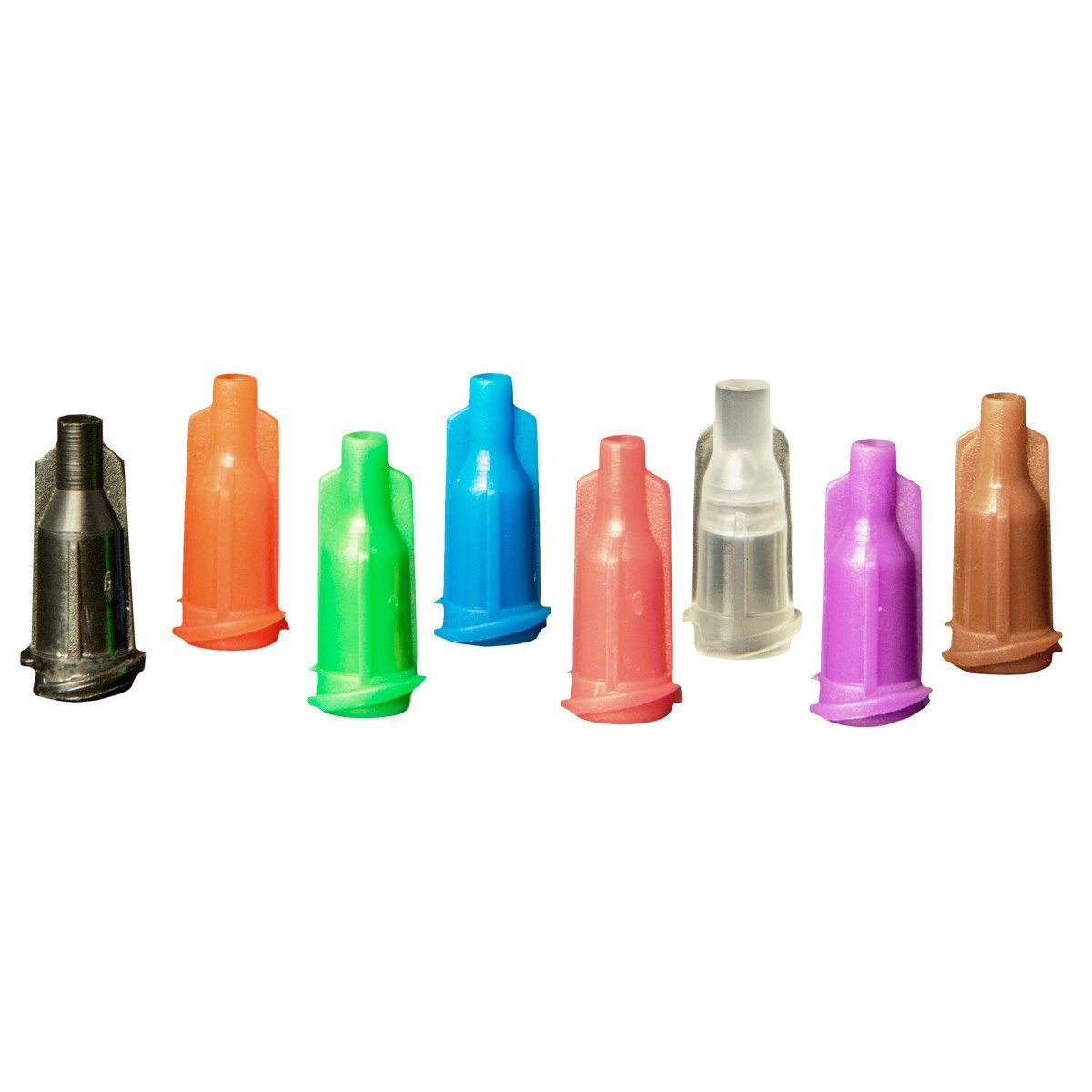 1000pcs Green Luer Lock Tip Caps - Sterile Medical Syringe Protectors for Lab, Hospital & Veterinary Use | Bulk Disposable Needle Safety Covers