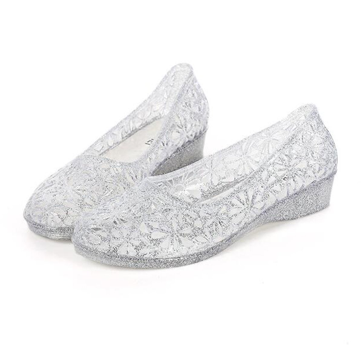 XSBY Women's Fashion Jelly Sandals - Comfortable & Stylish Beach Slides for Summer, Pool, and Outdoor Activities