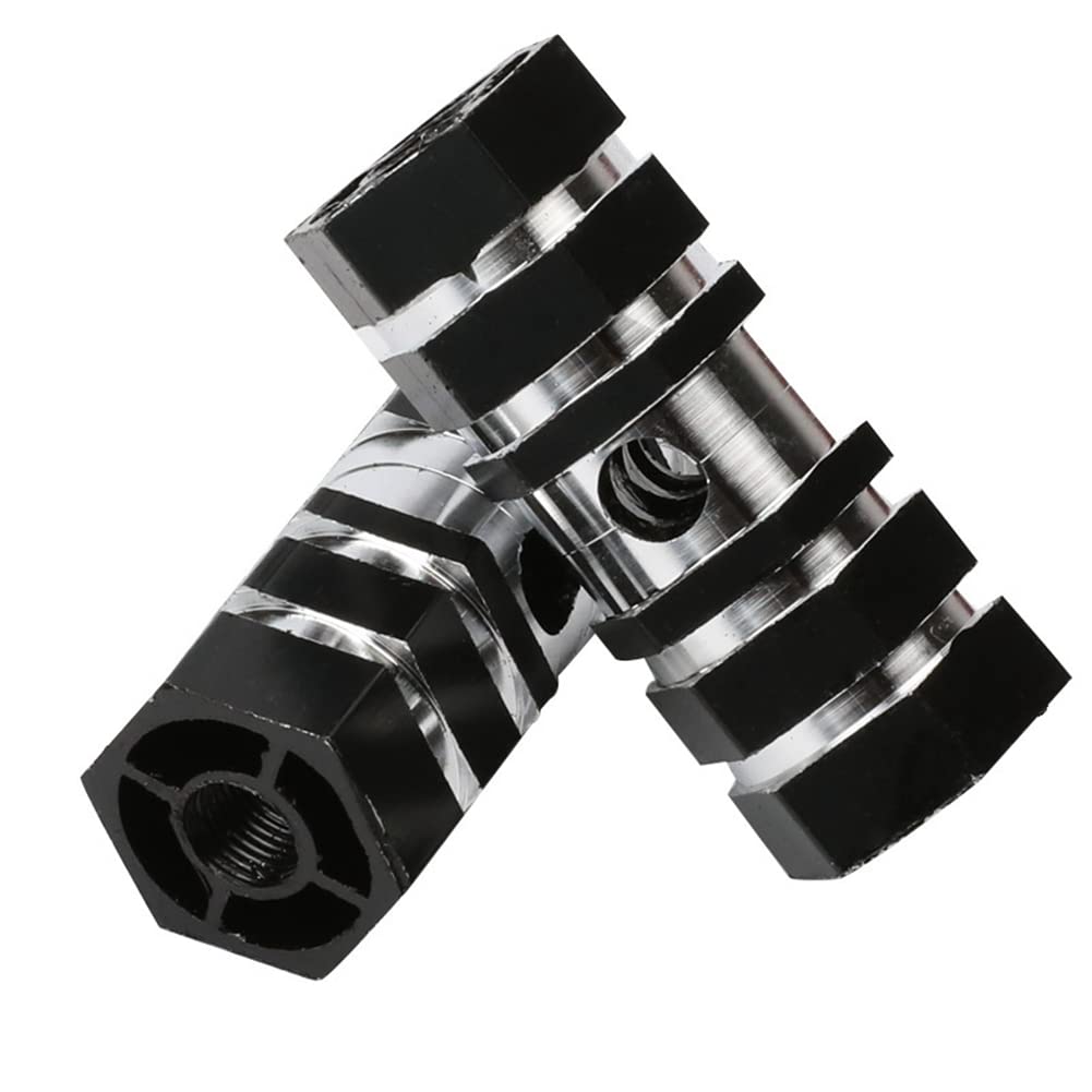 Universal Bike Pegs - 1 Pair Aluminum Alloy Anti-Slip Bicycle Foot Pedals | Rear Axle Extension for Mountain Bikes & Cycling | Perfect for BMX Tricks, Stunts & Commuting