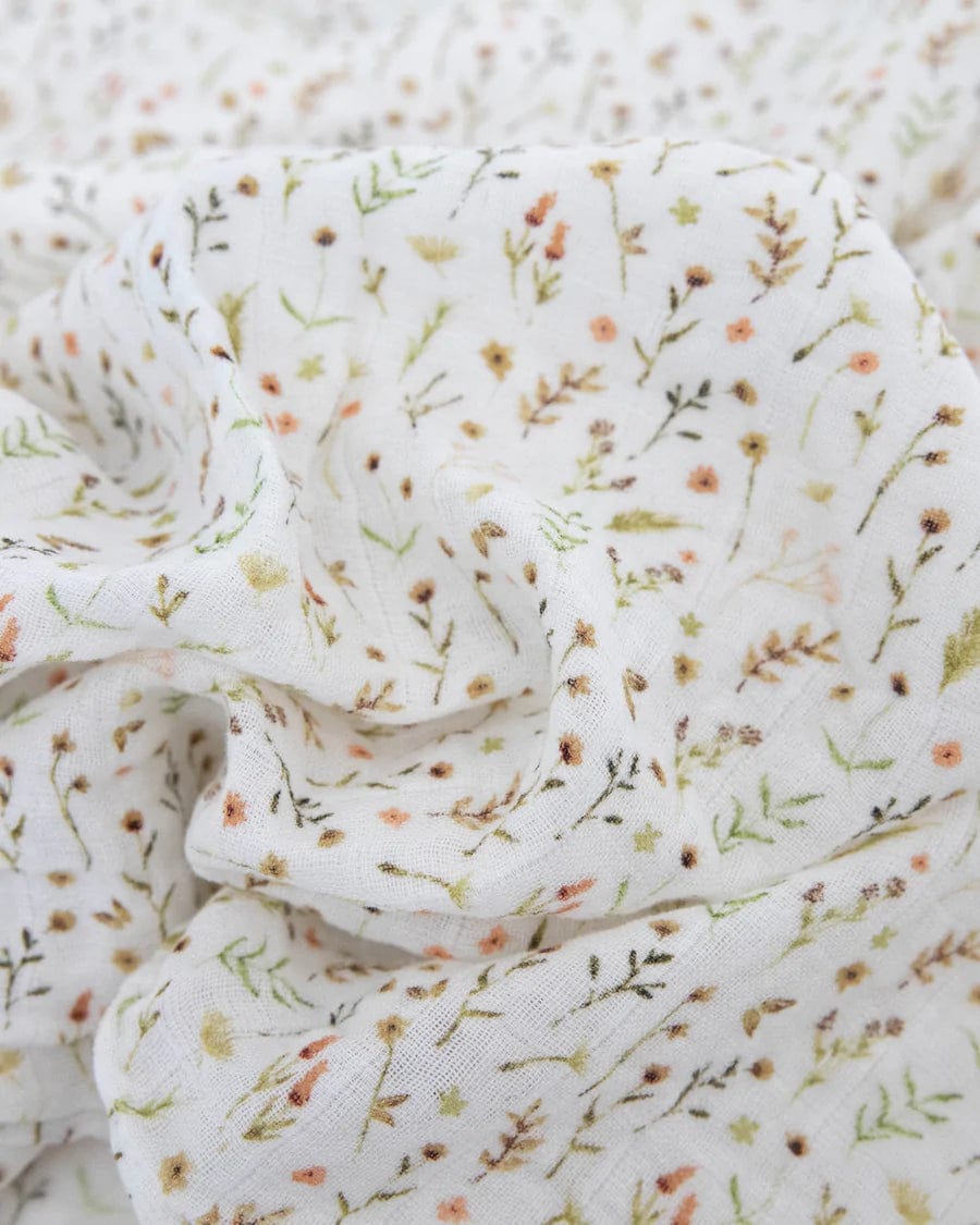 Little Unicorn Organic Cotton Muslin Swaddle Blanket - Soft Baby Wrap for Newborns & Infants - Perfect for Swaddling, Nursing Cover, and Stroller Blanket