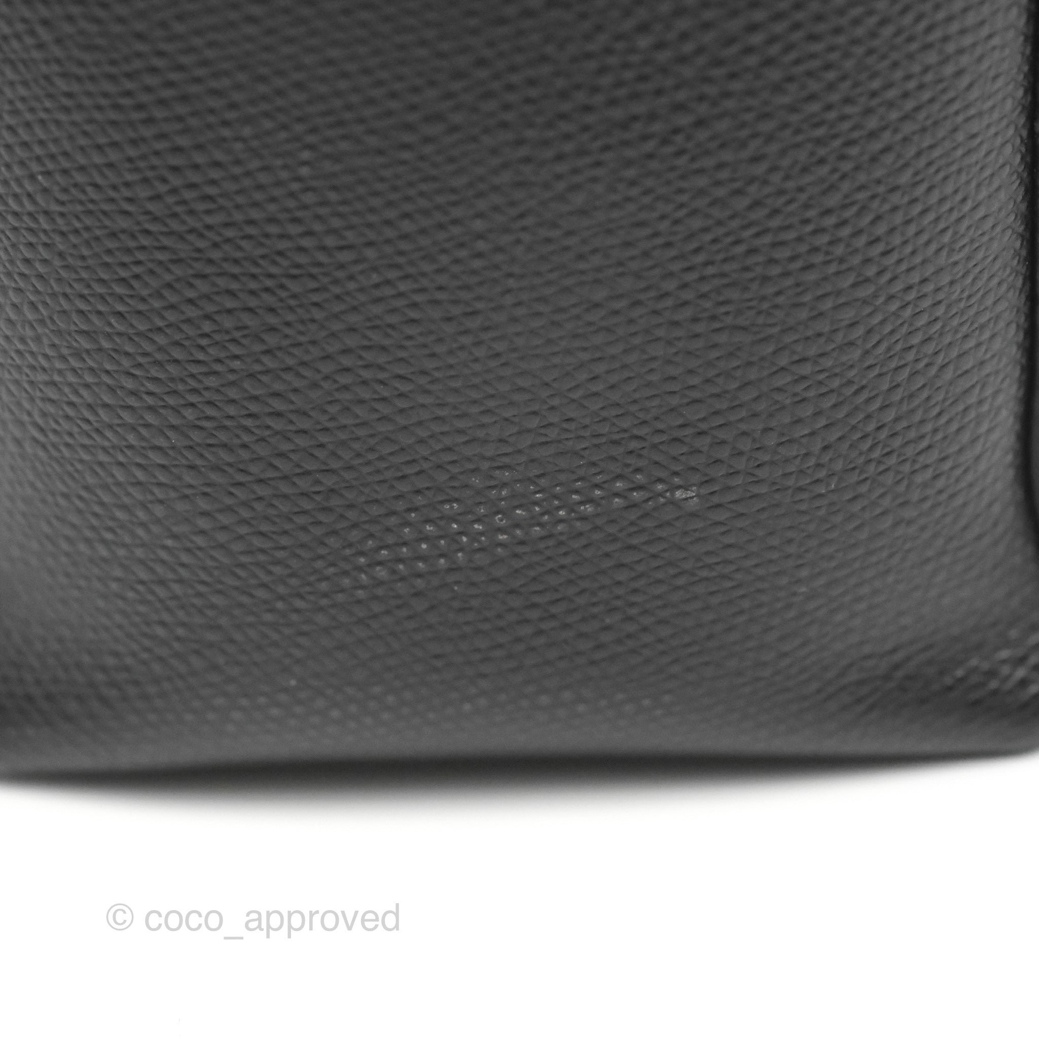 Celine Small Vertical Cabas Tote Bag in Black Grained Calfskin with Silver Hardware - Perfect for Work, Travel & Everyday Luxury