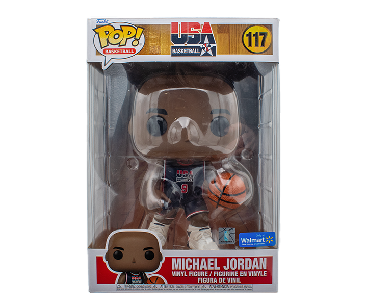 Funko Pop! Michael Jordan Team USA Exclusive Vinyl Figure - Walmart Exclusive - Perfect for NBA Fans & Collectors, Sports Room Decor, Gifts for Basketball Lovers
