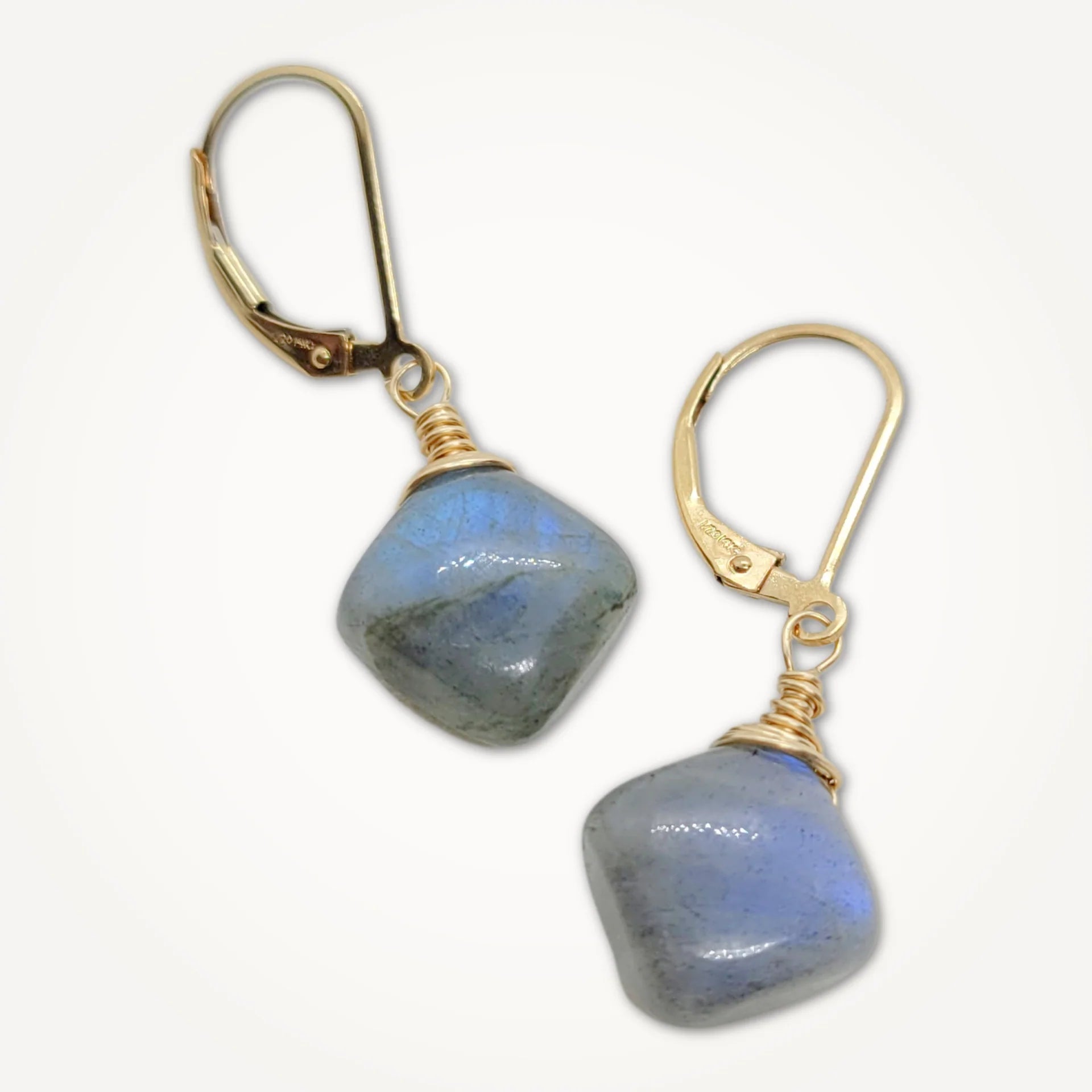 Still Waters Labradorite Earrings – Handmade Sterling Silver Dangle Earrings for Women | Boho Chic Jewelry for Everyday Wear & Special Occasions