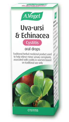 A.Vogel Uva Ursi & Echinacea Drops 50ml - Natural Urinary Tract Support & Immune Booster - Perfect for Daily Wellness & Travel Use