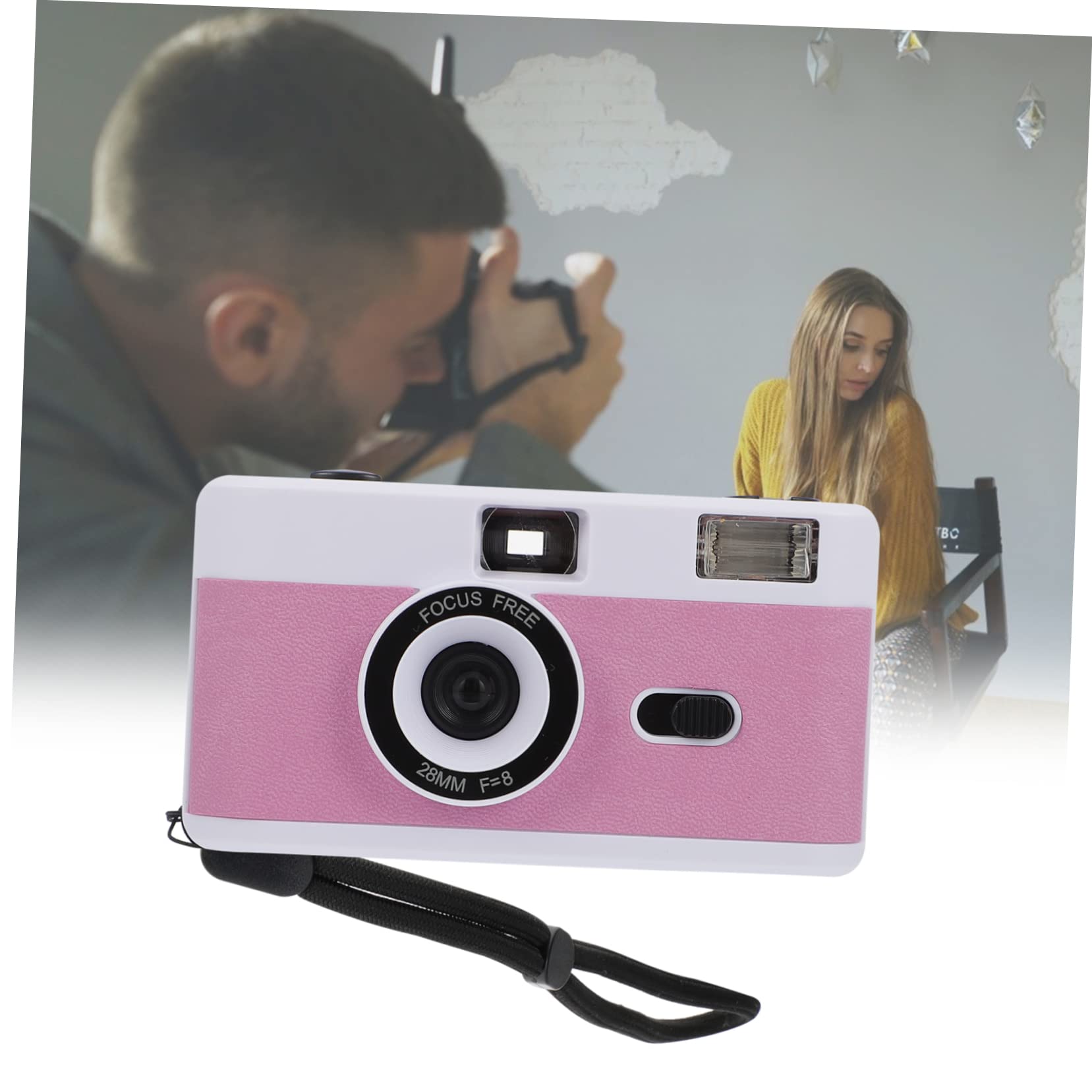 Gatuida ABS Film Camera - Reusable 35mm Vintage Camera for Photography | No Battery Needed | Perfect for Travel, Parties & Retro Photography