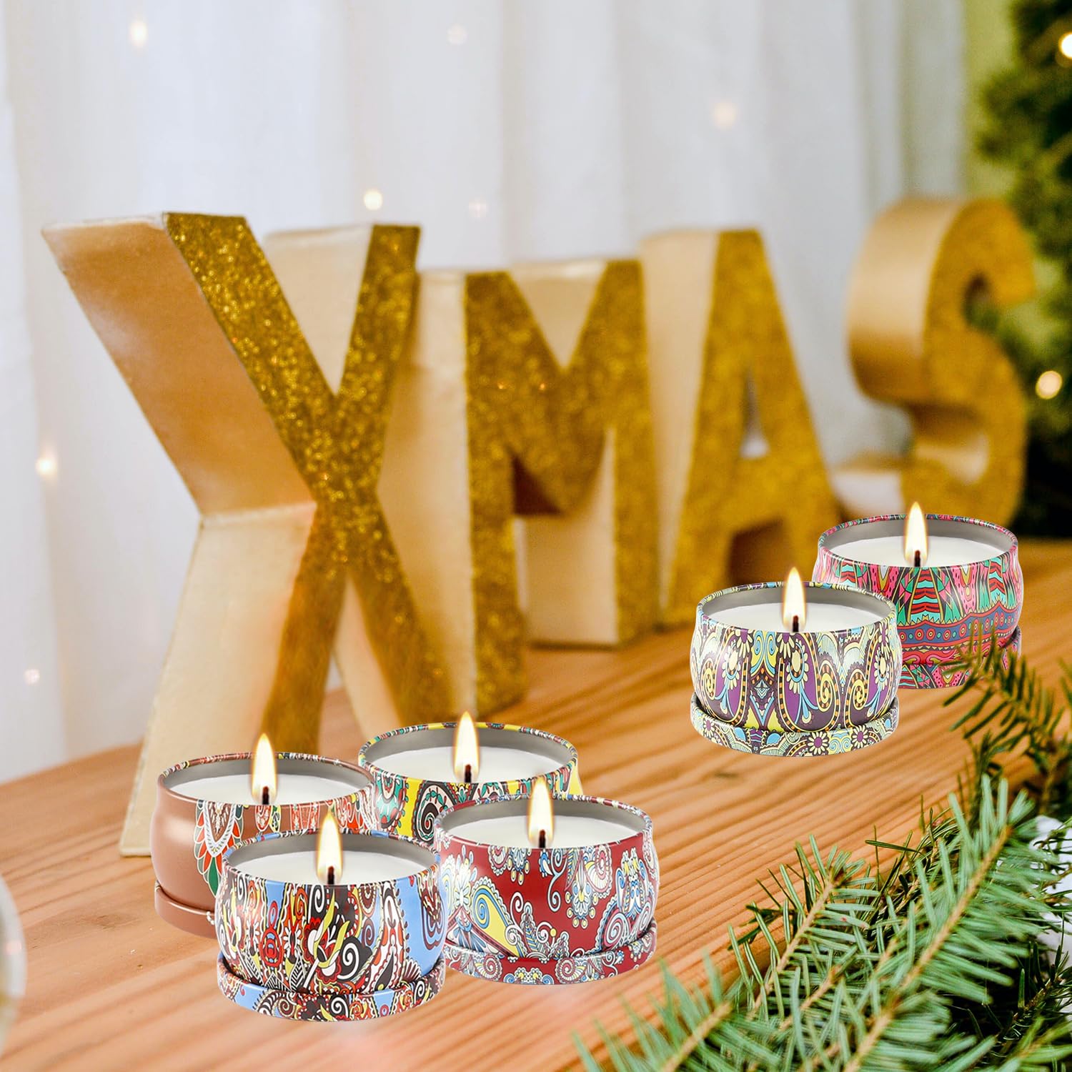 24 Scented Soy Wax Candles Set - Natural Fragrance, 2.5 Oz Jar Candles for Home Decor, Bath Relaxation & Aromatherapy - Perfect for Gifts, Spa Nights, and Cozy Evenings