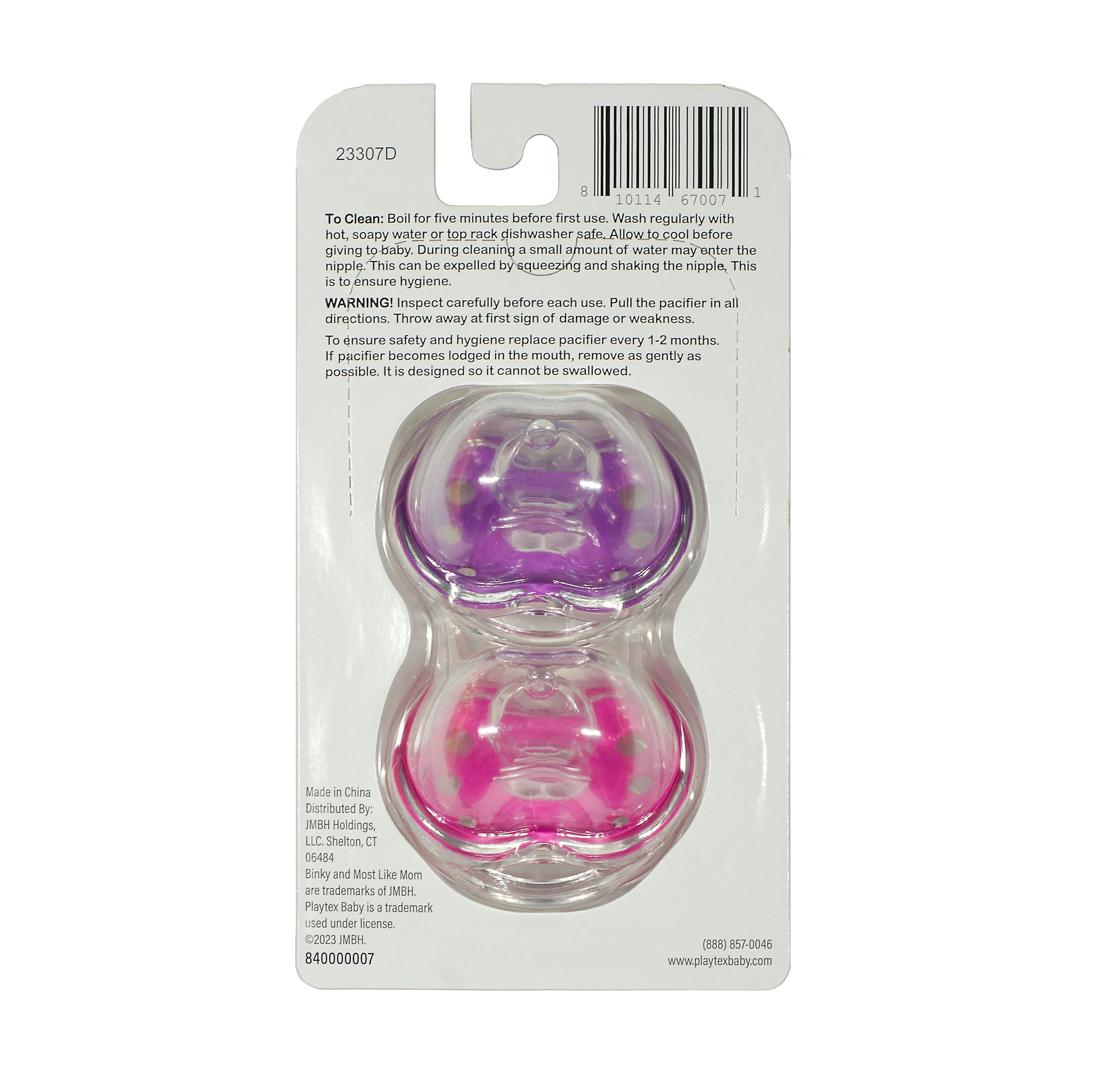 Orthodontic Pacifier with Snap-On Cover - Wild & Cuddly Series (Unicorn & Panda Design) - Perfect for Soothing Babies & Toddlers During Sleep, Travel & Teething