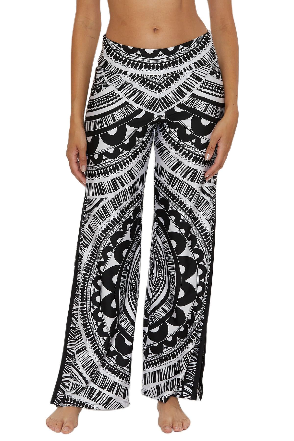 Trina Turk Women's Swim Pants - Casual Wide Leg Beach Cover Ups for Women | Perfect for Poolside, Vacation & Summer Outfits