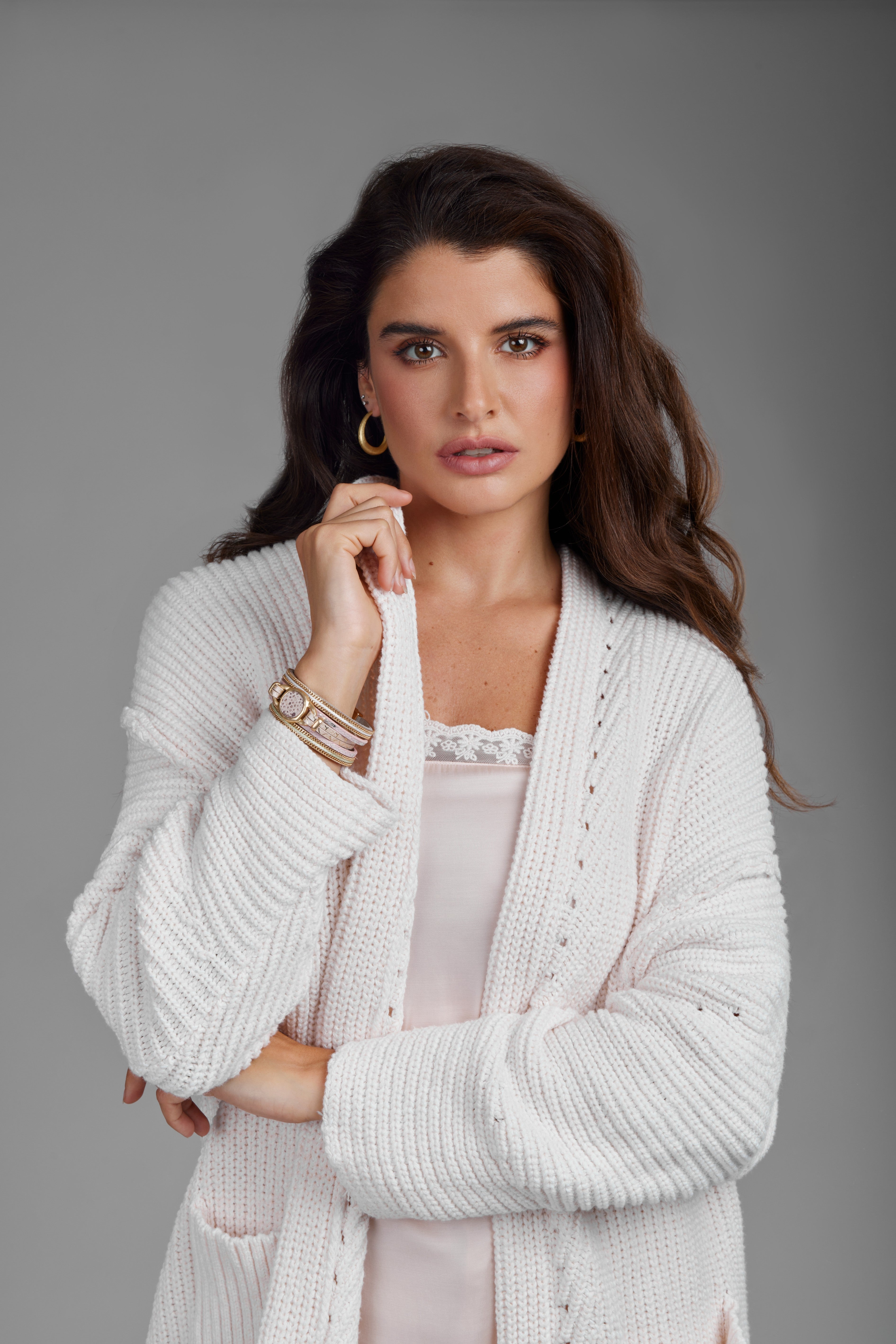 Stylish Ribbed Knit Open Front Cardigan Sweater for Women - Perfect for Layering in Fall & Winter