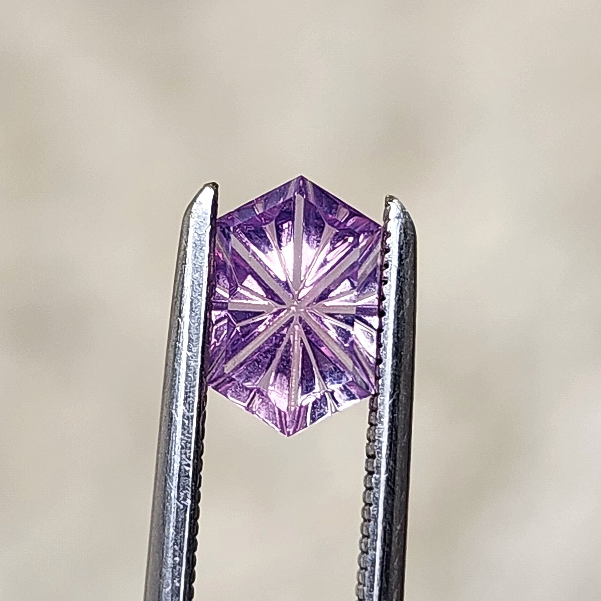 0.60ct Natural Fantasy Kashmir Purple Sapphire Rupee - Elegant Gemstone for Jewelry Making, Engagement Rings & Unique Gifts
