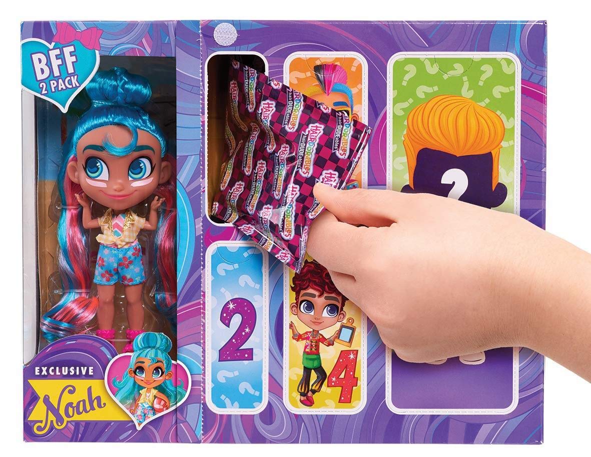 HairDUDEables Collectible Dolls Series 1 - Assorted Styles, Fun Kids Toys for Ages 3+ by Just Play - Perfect for Playtime, Birthday Gifts & Collectors