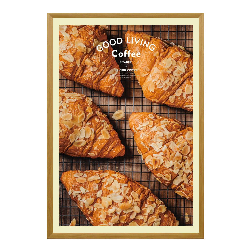 12x18 Designer Wood Snap Frames for Posters - 2 Wide Matboard Included - Perfect for Home Decor, Office Displays & Art Exhibitions