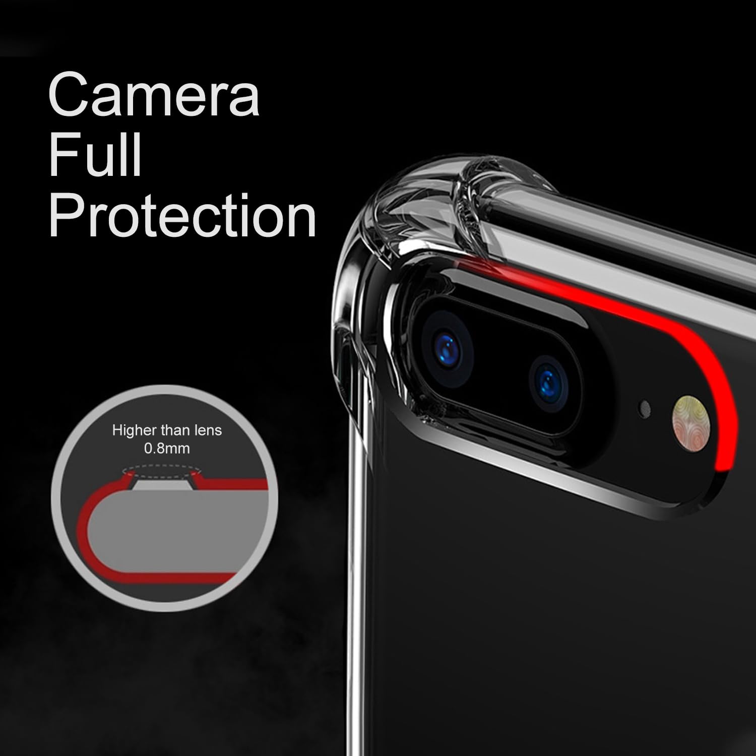 Custom Printed Clear TPU Phone Case for iPhone 15 14 13 12 11 Pro Max - Shockproof & Scratch Resistant - Perfect for Daily Use, Travel & Outdoor Activities