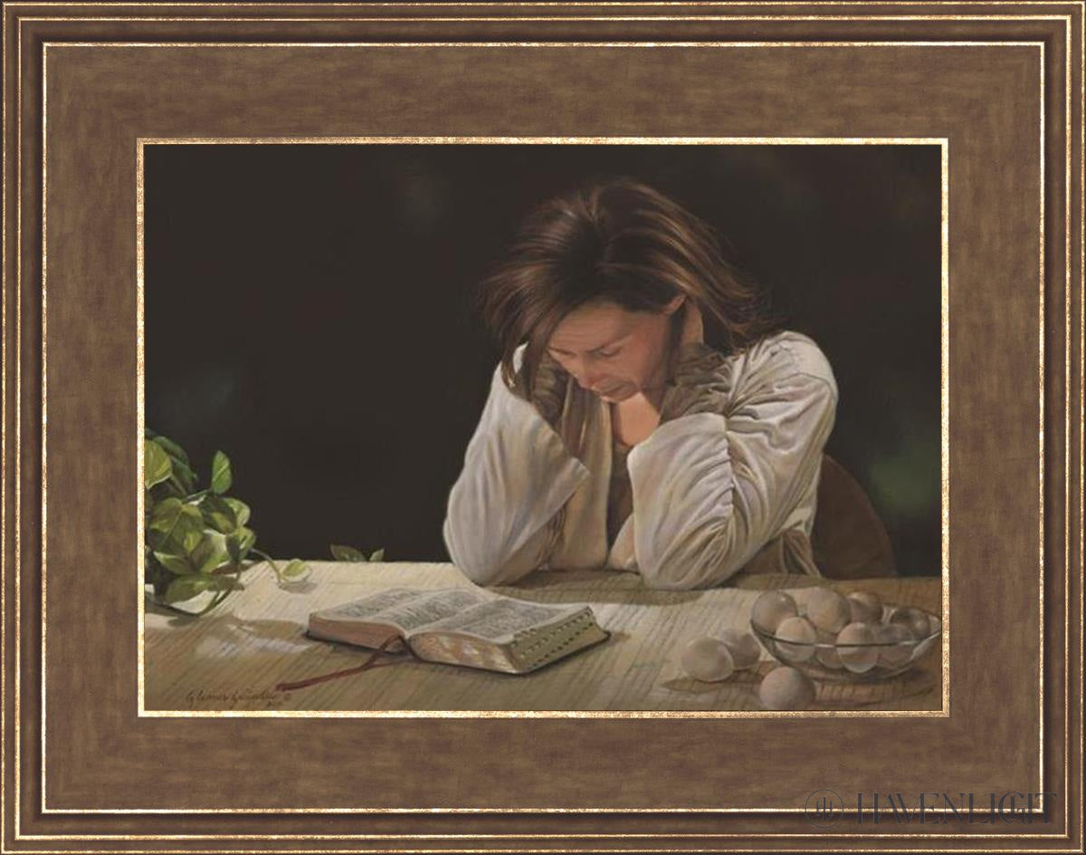 A Mother's Vigil: I Would Gather Thee - Modern Inspirational Wall Art for Home Decor | Perfect for Living Room, Bedroom & Nursery