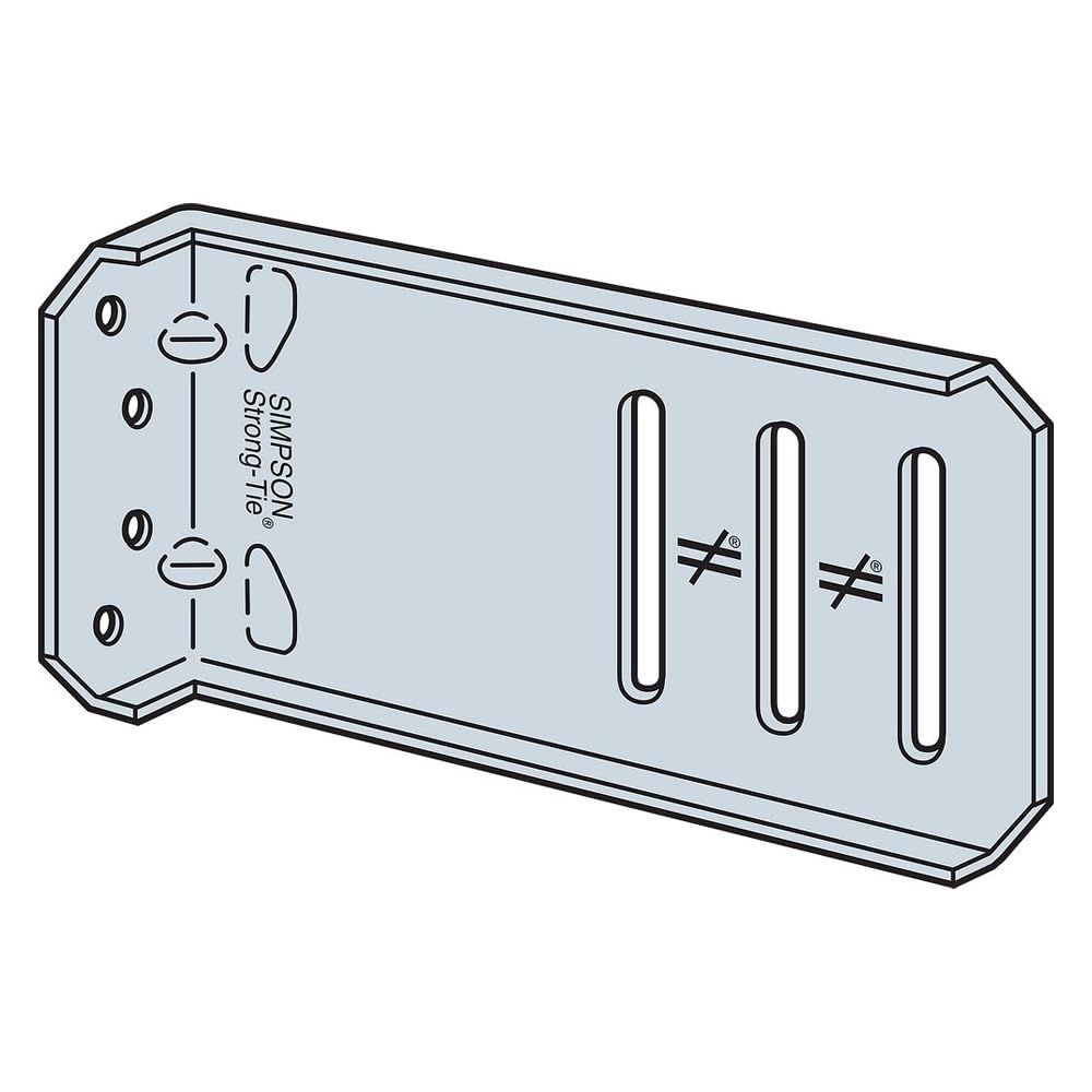 Simpson Strong-Tie SCB47.5-KT 7.5-Inch Bypass Framing SlideClip Connector Kit - 25-Piece Set for Secure Wood Framing and Construction Projects