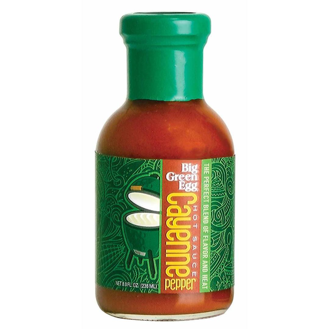 Big Green Egg 8oz Habanero Hot Sauce - Spicy Gourmet BBQ Sauce for Grilling, Smoking & Cooking - Perfect for Wings, Tacos & Burgers