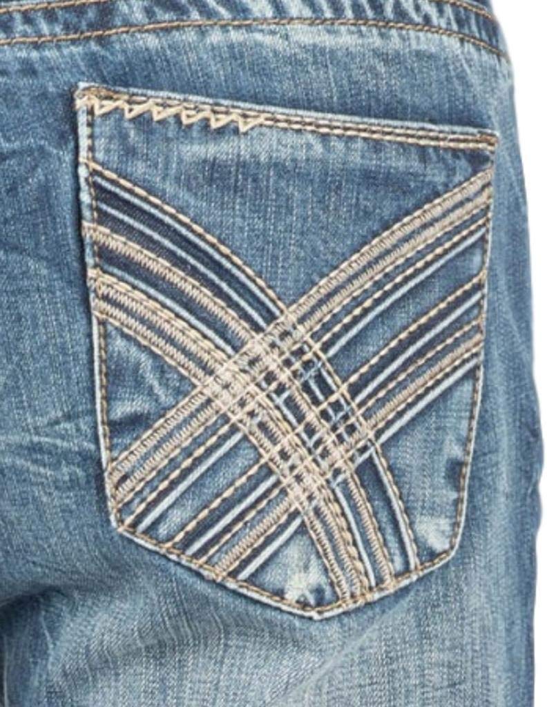 Stetson Men's 1014 Rocker Fit Bootcut Jeans - Classic Denim Pants for Cowboy Style | Perfect for Rodeo, Western Wear & Casual Outfits