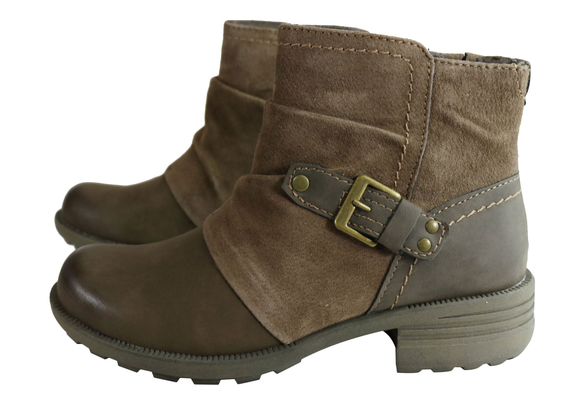 Planet Shoes Peyton Women's Comfortable Leather Ankle Boots with Arch Support - Perfect for Work, Travel & Everyday Wear