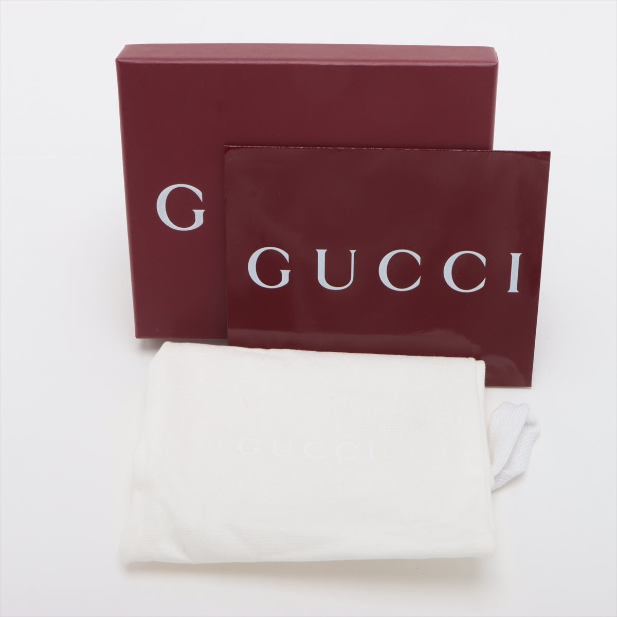 Gucci Script Logo Leather Mini Wallet in Bordeaux - Stylish & Compact for Everyday Use | Perfect for Women's Handbags & Travel Accessories