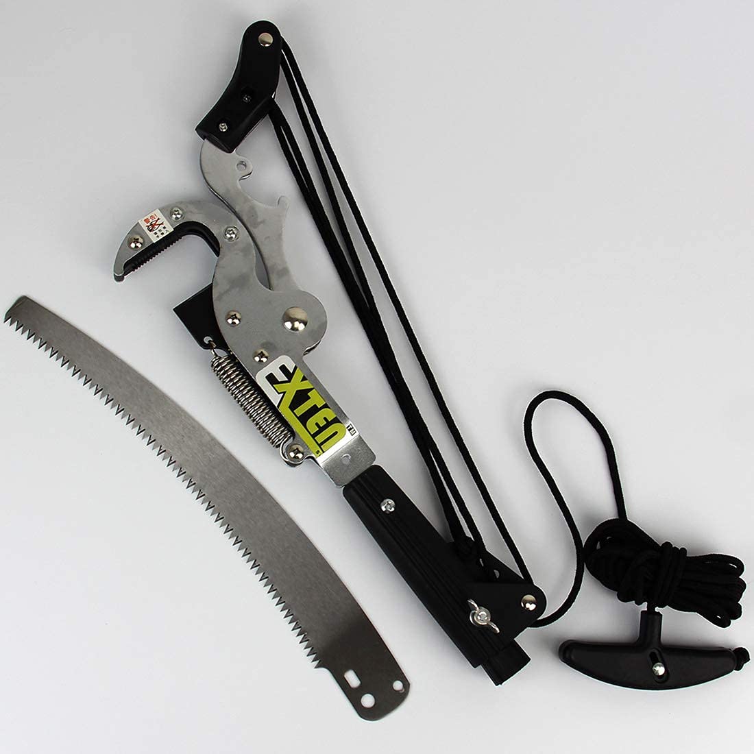 **Extendable Telescopic Tree Pruner & Lopper - 18FT (5.4M) Reach, Heavy Duty Branch Shears & Limb Saw for Gardening, Trimming & Pruning - Perfect for Tall Trees, Bushes & Hard-to-Reach Branches**