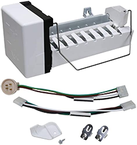 Whirlpool Kenmore KitchenAid Refrigerator Ice Maker Replacement Part 4317943 61005508 - Compatible with Various Models, Easy DIY Installation for Home Kitchen Appliances