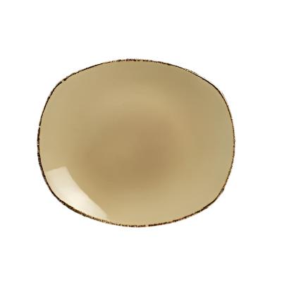 Steelite Terramesa 10-Spice Plate in Wheat - 24/Case - Perfect for Restaurants, Catering & Home Kitchen Organization