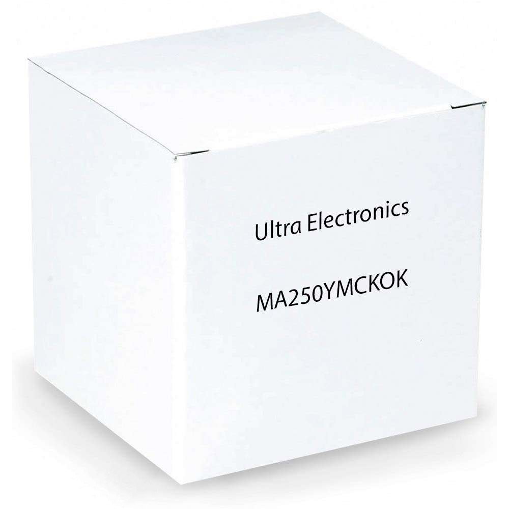 Sicurix Baumgartens Ma250ymckok Printer Ribbon Cartridge - Ymckok - Dye Sublimation & Thermal Transfer - 250 Image Capacity - 1 Pack - Perfect for Label Printing & Barcode Applications