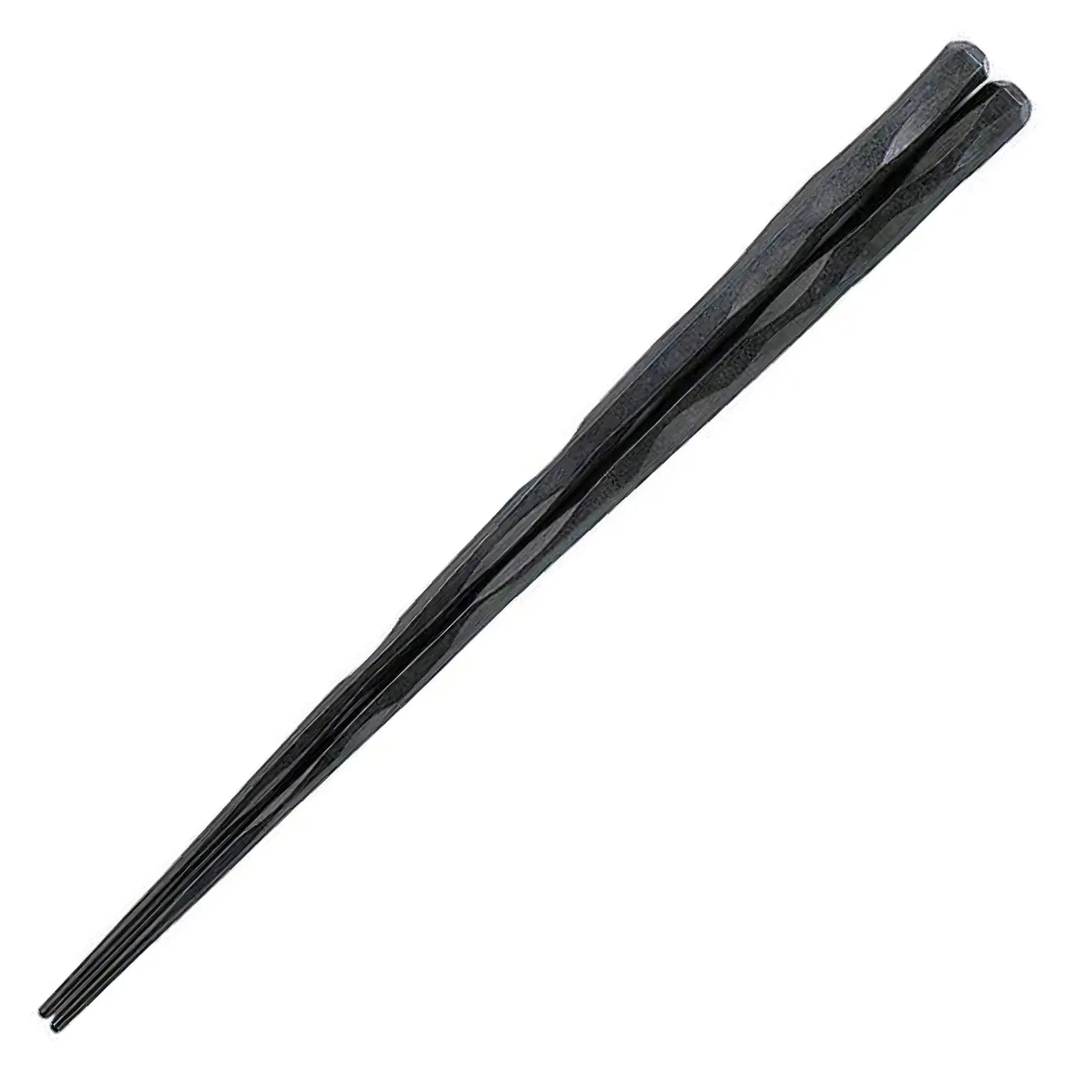 Premium Fukui Craft SPS Resin Hexagonal Ittobori Carved Lacquered Non-Slip Chopsticks - Elegant Japanese Dining Utensils for Sushi, Ramen & Asian Cuisine
