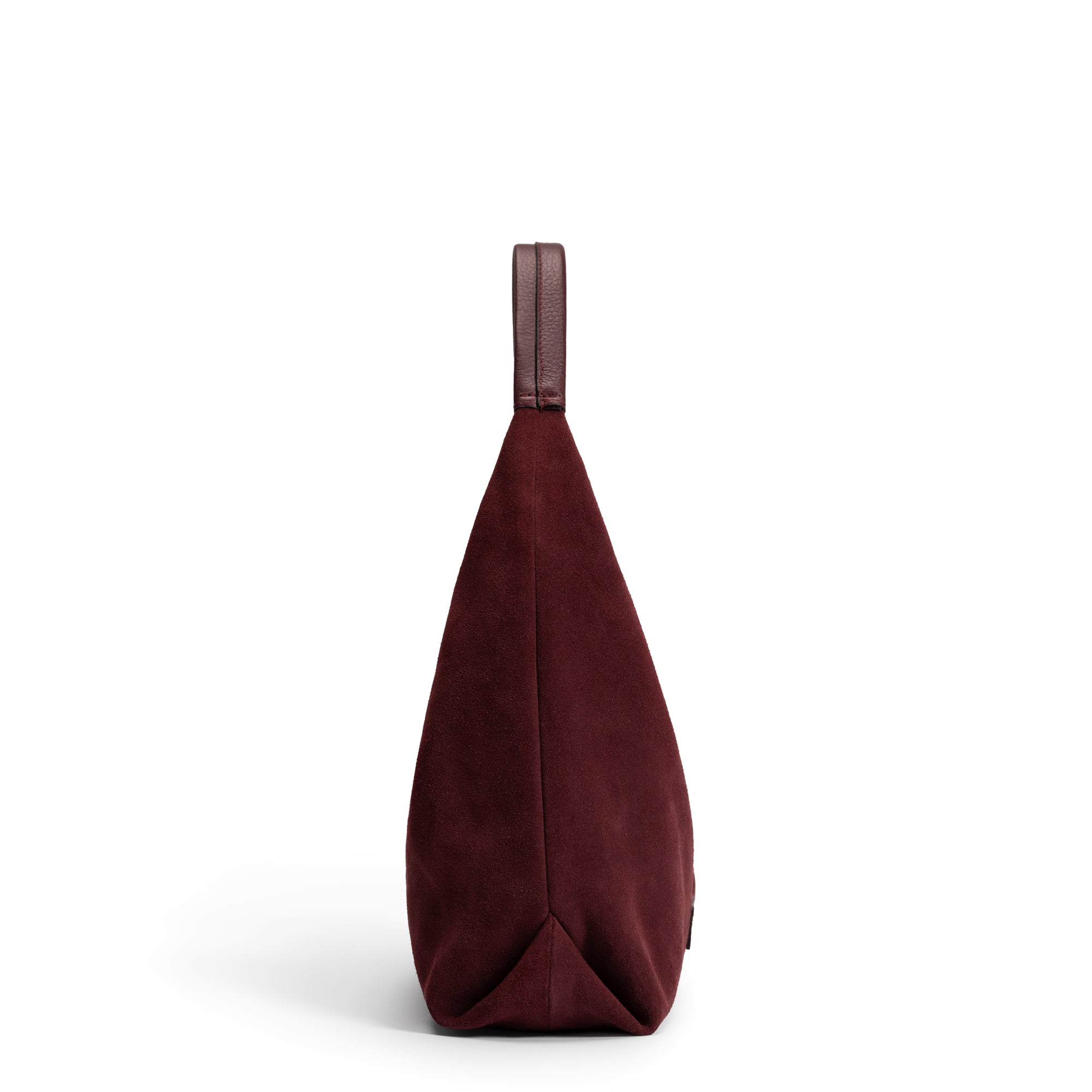 Honoré Grace Mini Dark Bordeaux Suede Handbag for Women - Elegant Crossbody Purse for Work, Date Night & Evening Events