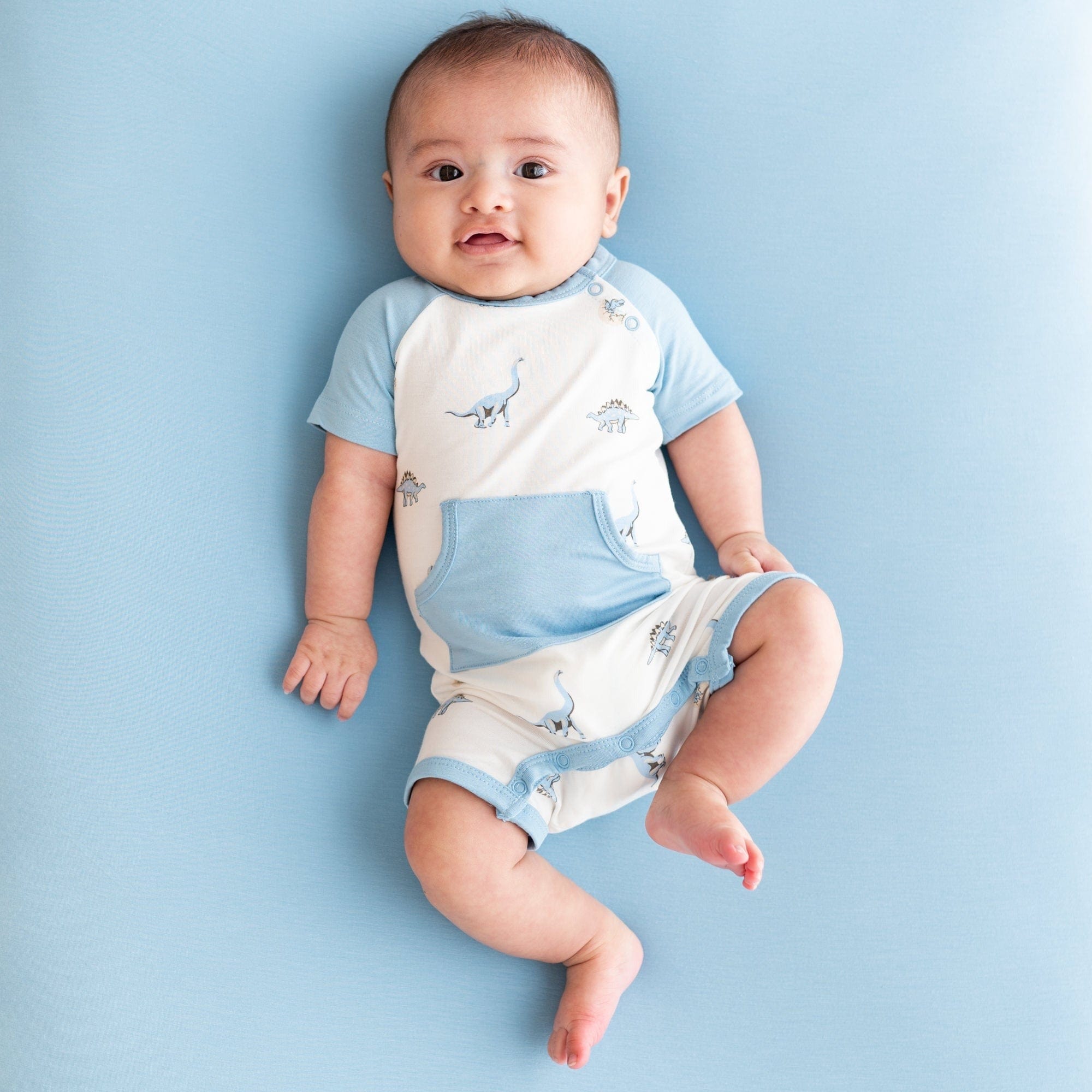 Stylish Women's Denim Shortalls - Dinosaur Print Jumpsuit for Casual Outings & Summer Adventures