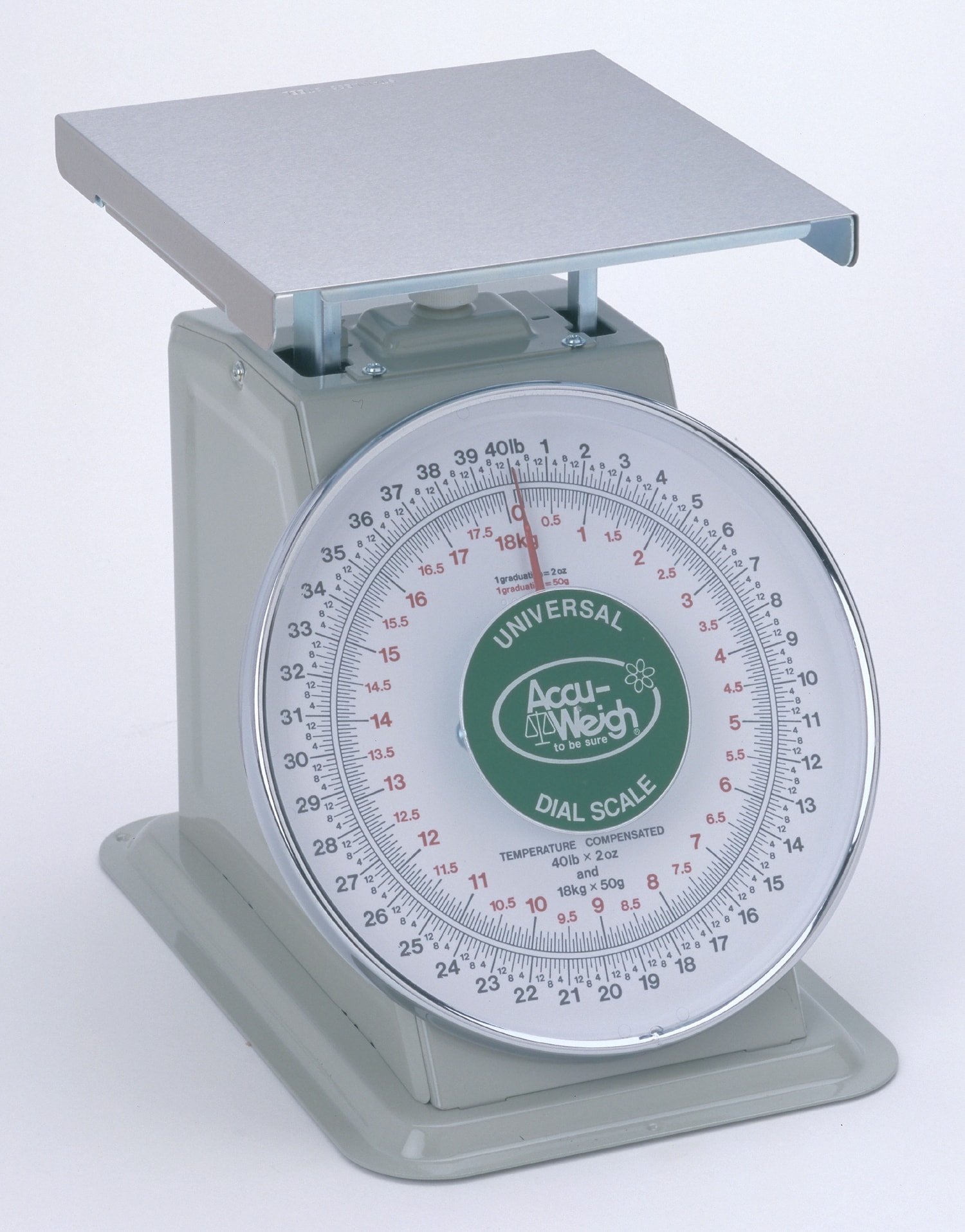 Yamato M-20PK Accu-Weigh 20 lb Commercial Dial Portion Scale - Perfect for Food Prep, Baking & Portion Control in Restaurants & Kitchens