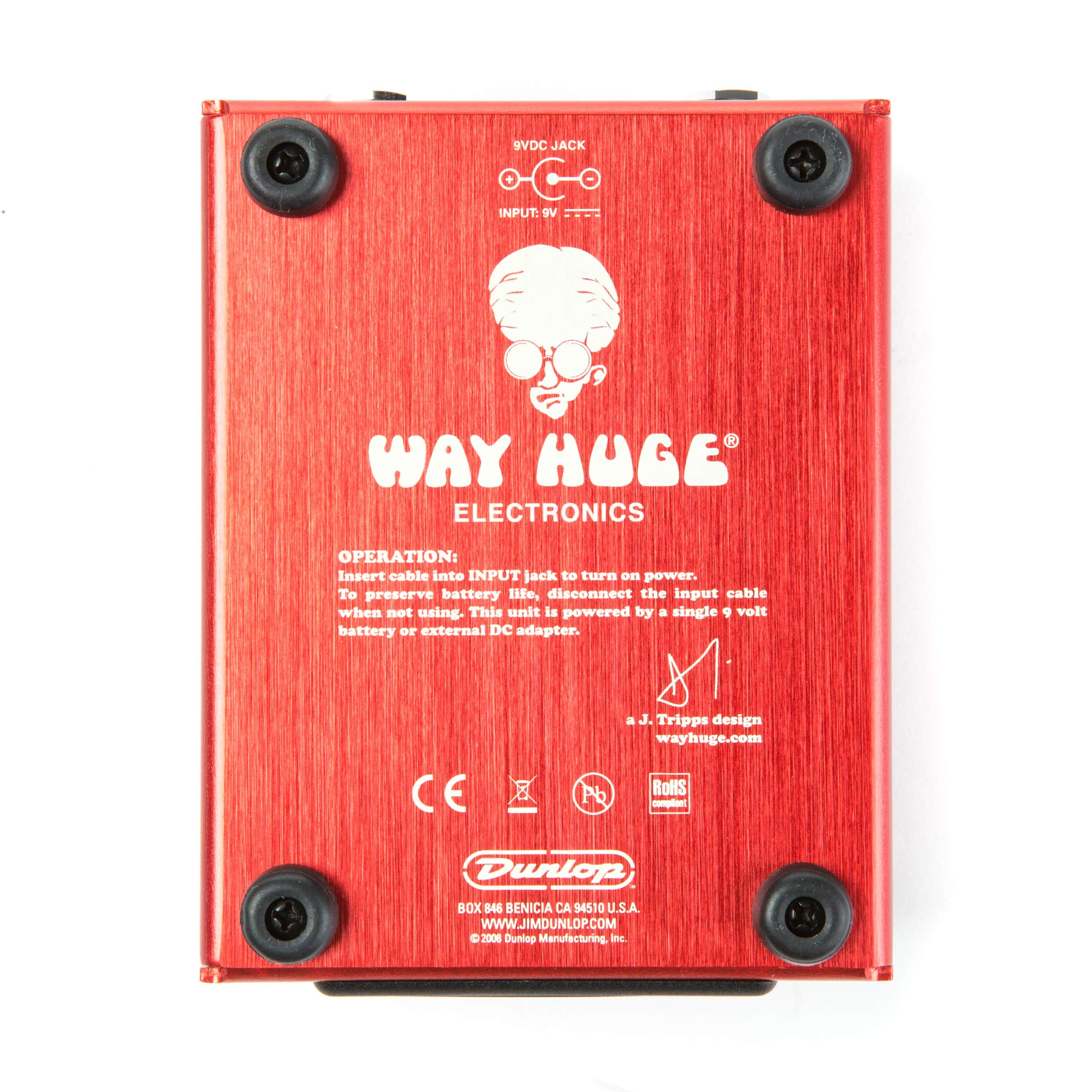 WHE101 Angry Troll Boost Guitar Effects Pedal - High Gain Overdrive for Electric Guitar - Perfect for Rock, Metal & Blues Performances