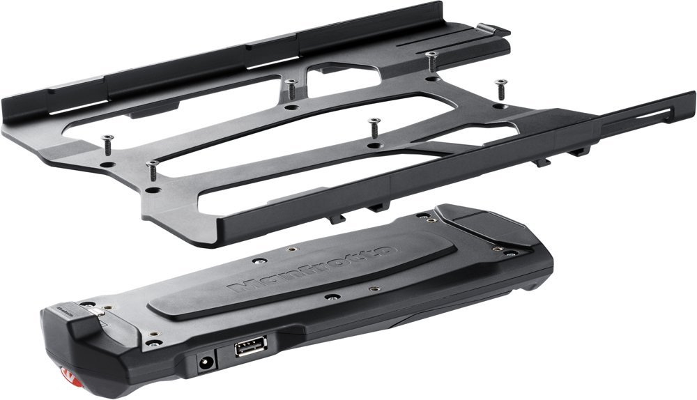 Manfrotto MVDDA13 iPad Air Mount - Black Digital Director Stand for Video Recording & Live Streaming | Perfect for Content Creators, Vloggers & Videographers