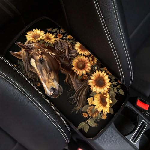 horse sunflower