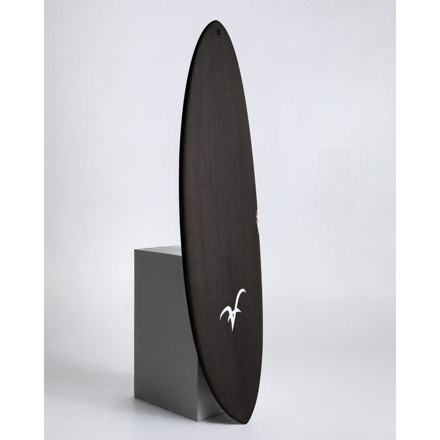 Aloha EZ MID 7'0 Surfboard with Eco-Friendly Ecoskin Black Finish | Perfect for Beginners & Intermediate Surfers | Beach & Wave Riding