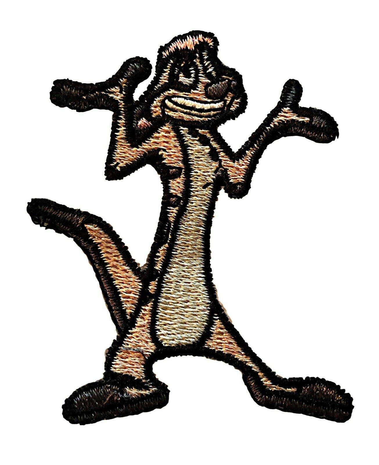 Lion King Timon Embroidered 3-Inch Iron-On Patch for Jackets, Backpacks & DIY Crafts - Disney Character Applique for Costumes & Accessories