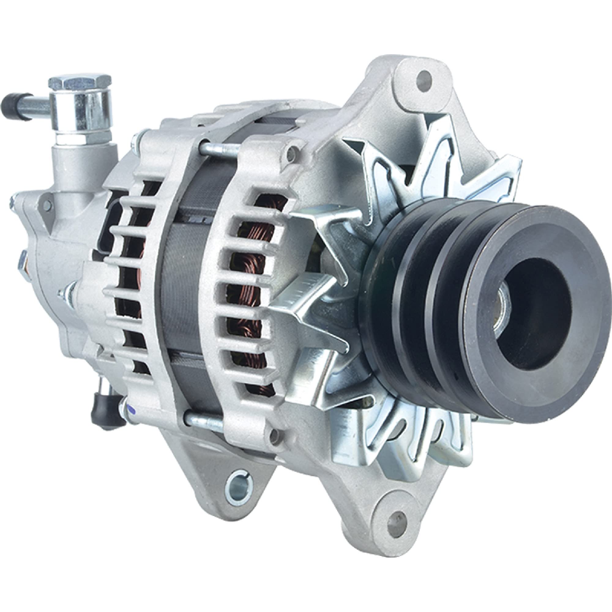 DB Electrical ROTA0201 24V 80A Alternator Replacement for Isuzu 4HF1 Engine - Compatible with LR280-501, LR280-506, LR280-508 - Internal Fan & Regulator - Perfect for Heavy-Duty Trucks & Commercial Vehicles
