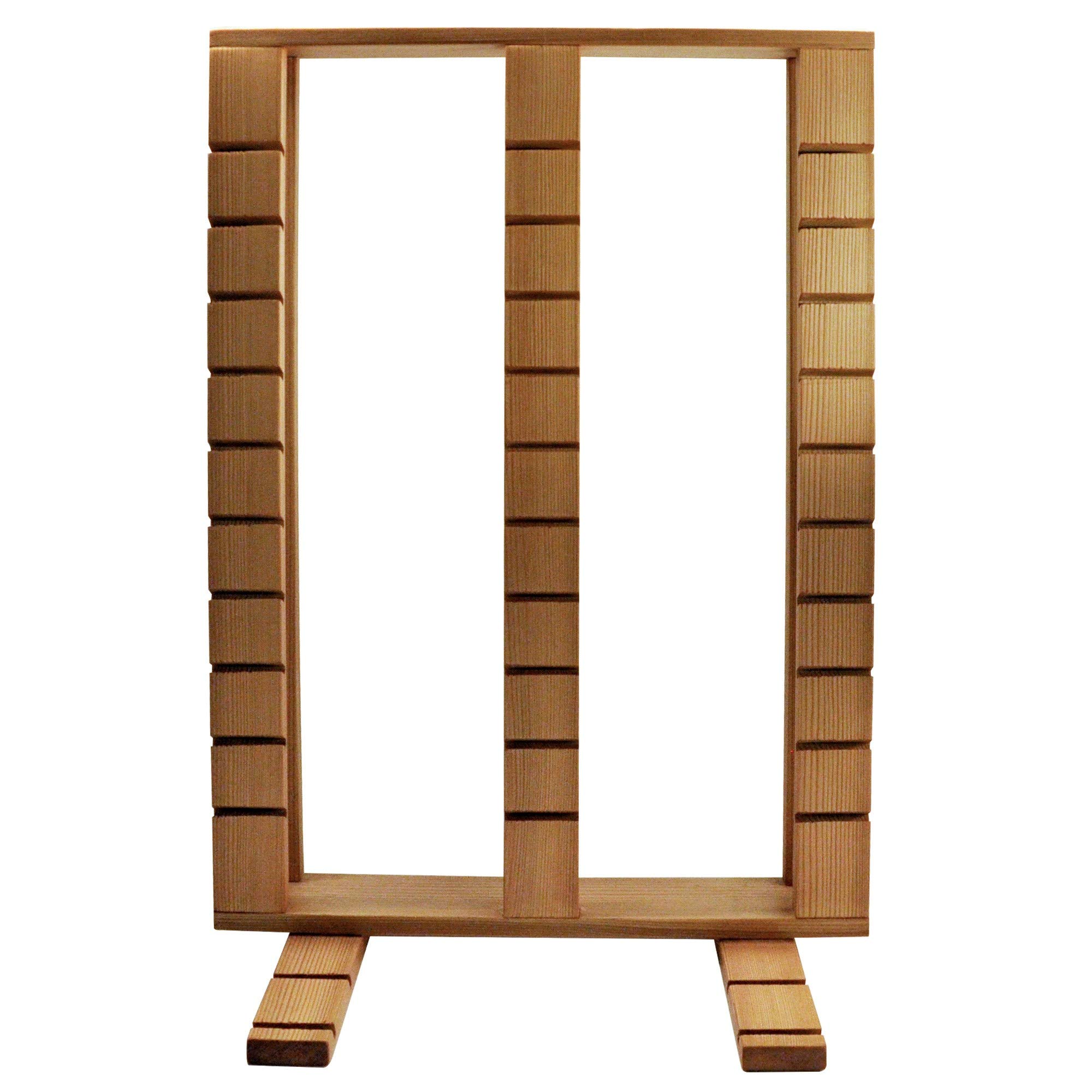 Wooden Ruler Rack Organizer - 12 Inch Wood Ruler Holder for Office, School & Craft Room - Perfect for Desk Organization & Stationery Storage